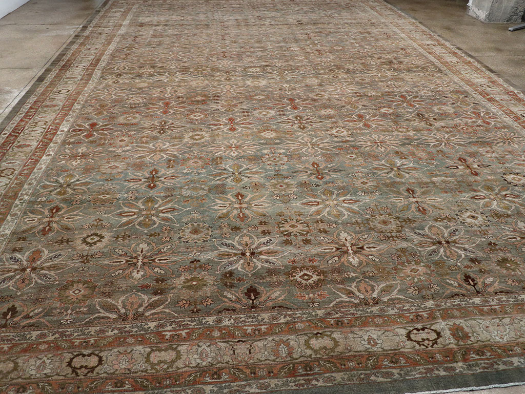 Antique Persian Bidjar Oversize Carpet, No.30993 - Galerie Shabab