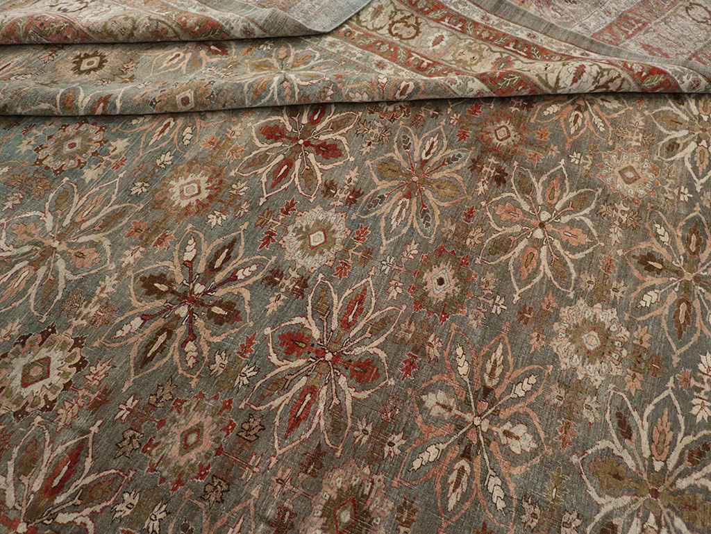 Antique Persian Bidjar Oversize Carpet, No.30993 - Galerie Shabab