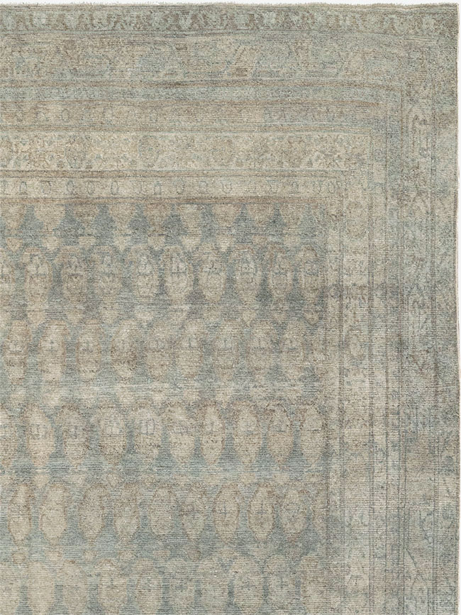 Antique Persian Mahal Oversize Carpet, No.30994 - Galerie Shabab