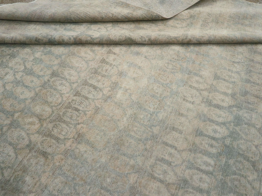 Antique Persian Mahal Oversize Carpet, No.30994 - Galerie Shabab