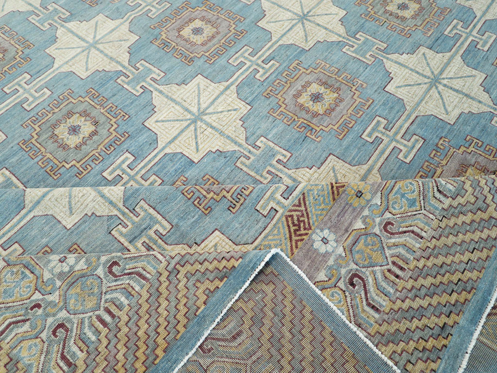 Contemporary East Turkestan Khotan Oversize Carpet, No.30995 - Galerie Shabab