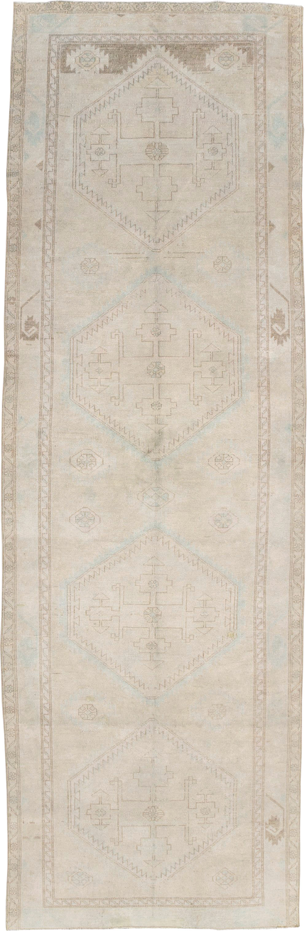 Vintage Persian Malayer Gallery Carpet, No.30999 - Galerie Shabab
