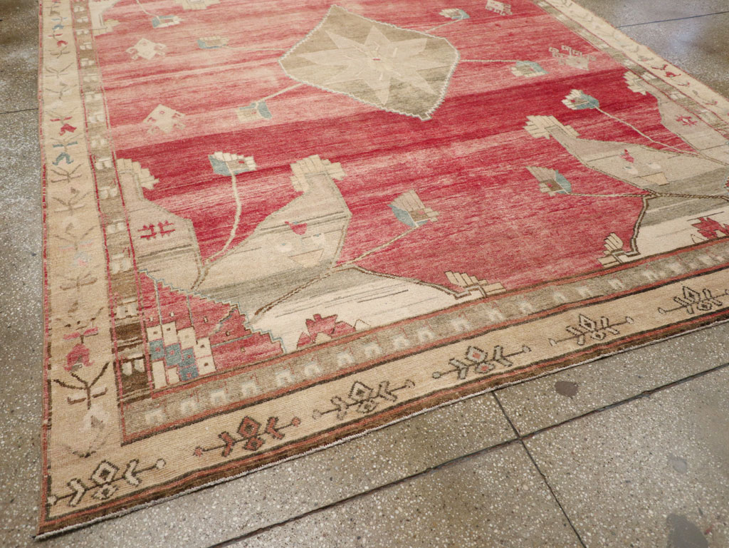 Vintage Turkish Anatolian Small Room Size Carpet, No.31000 - Galerie Shabab