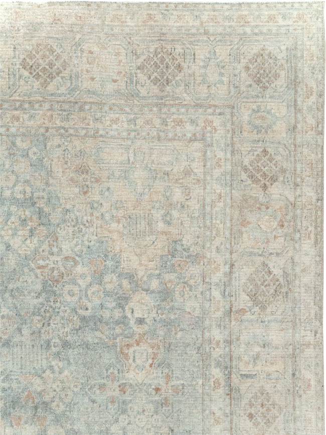 Antique Persian Joshegan Accent Carpet, No.31001 - Galerie Shabab