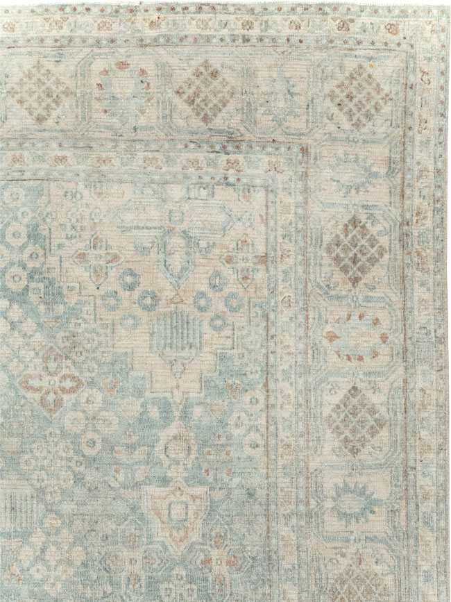 Antique Persian Joshegan Accent Carpet, No.31001 - Galerie Shabab