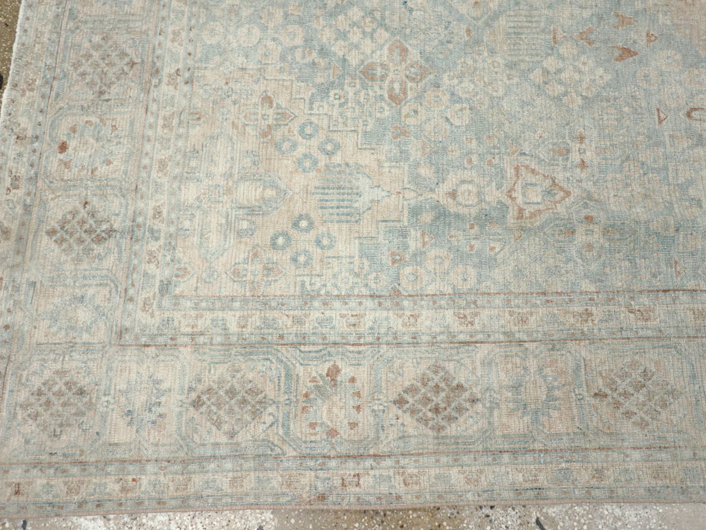 Antique Persian Joshegan Accent Carpet, No.31001 - Galerie Shabab