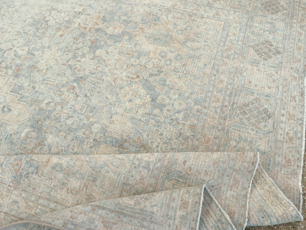 Antique Persian Joshegan Accent Carpet, No.31001 - Galerie Shabab