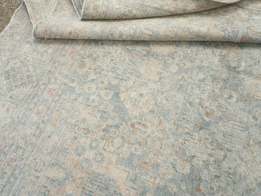 Antique Persian Joshegan Accent Carpet, No.31001 - Galerie Shabab