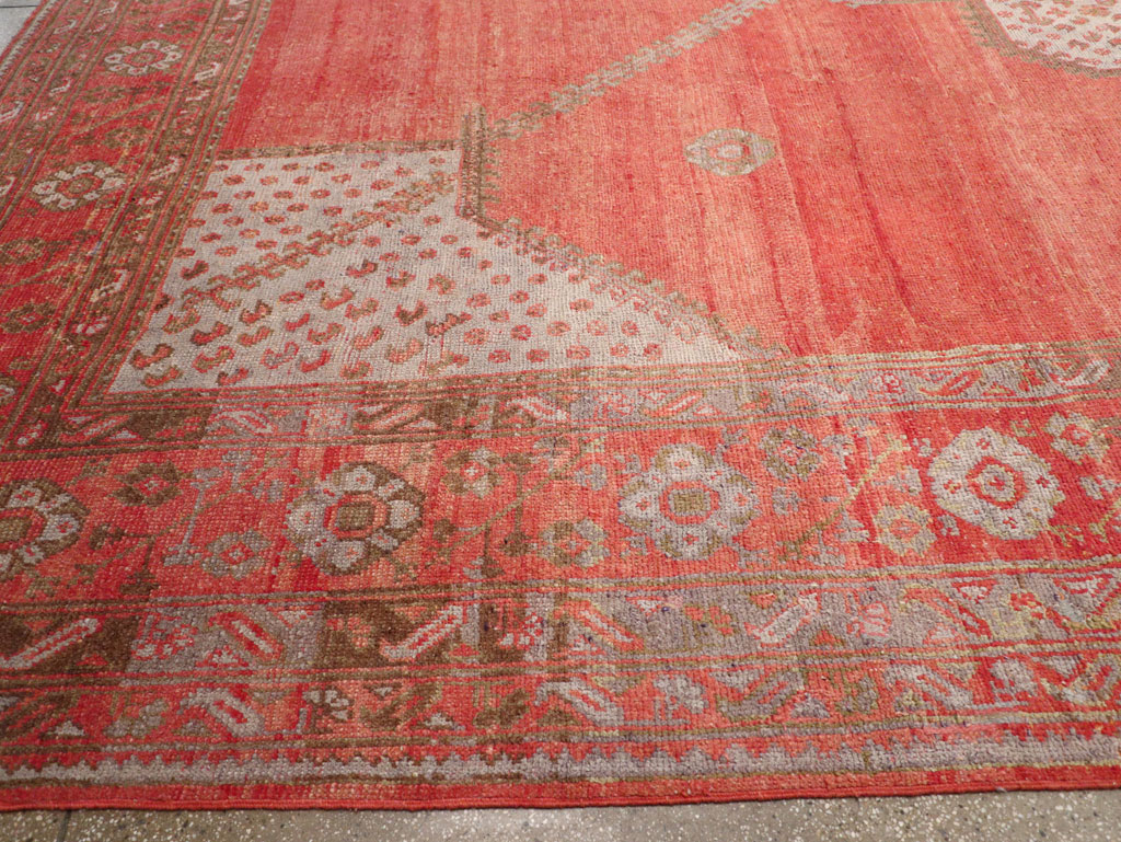 Antique Turkish Oushak Carpet, No.31002 - Galerie Shabab