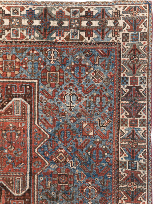 Antique Persian Shiraz Rug, No.31003 - Galerie Shabab