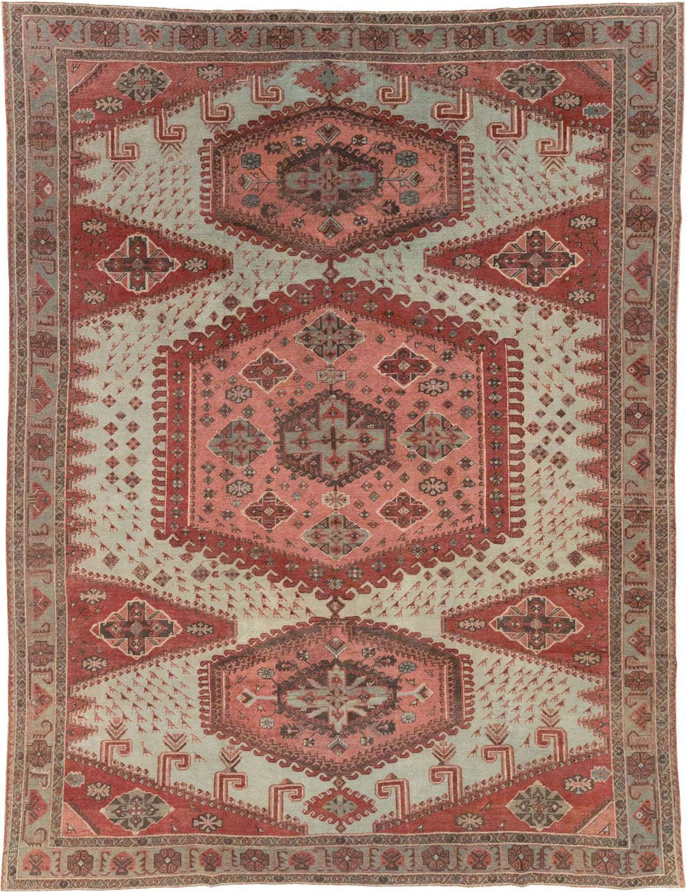 Vintage Persian Veece Room Size Carpet, No.31004 - Galerie Shabab