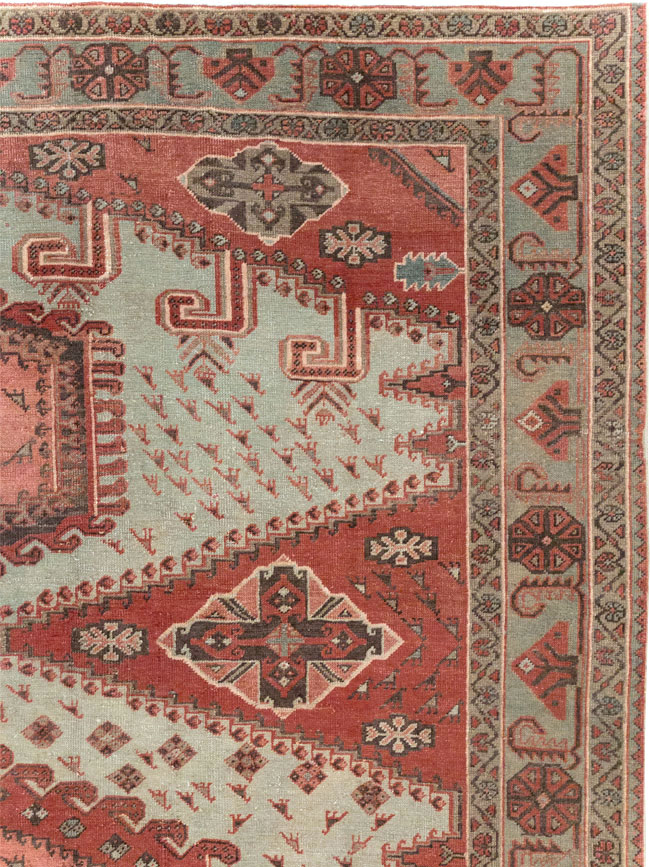 Vintage Persian Veece Room Size Carpet, No.31004 - Galerie Shabab