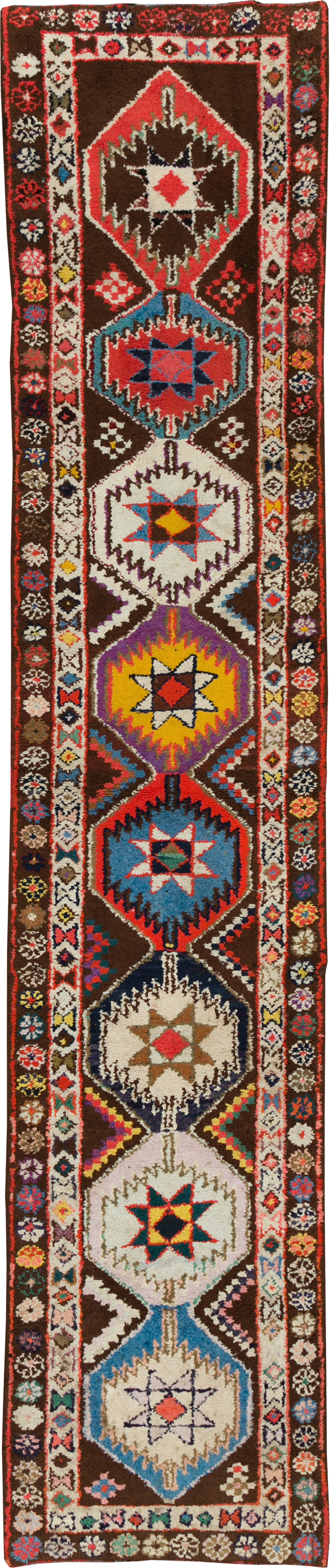 Vintage Turkish Anatolian Tribal Runner, No.31006 - Galerie Shabab