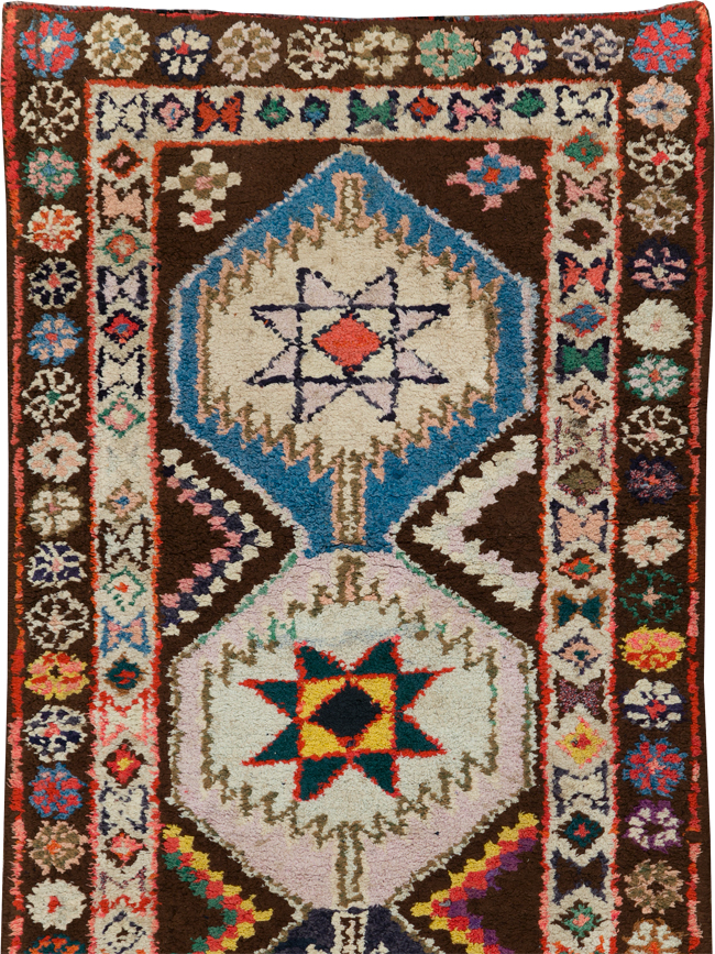 Vintage Turkish Anatolian Tribal Runner, No.31006 - Galerie Shabab