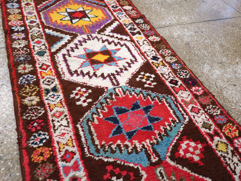 Vintage Turkish Anatolian Tribal Runner, No.31006 - Galerie Shabab