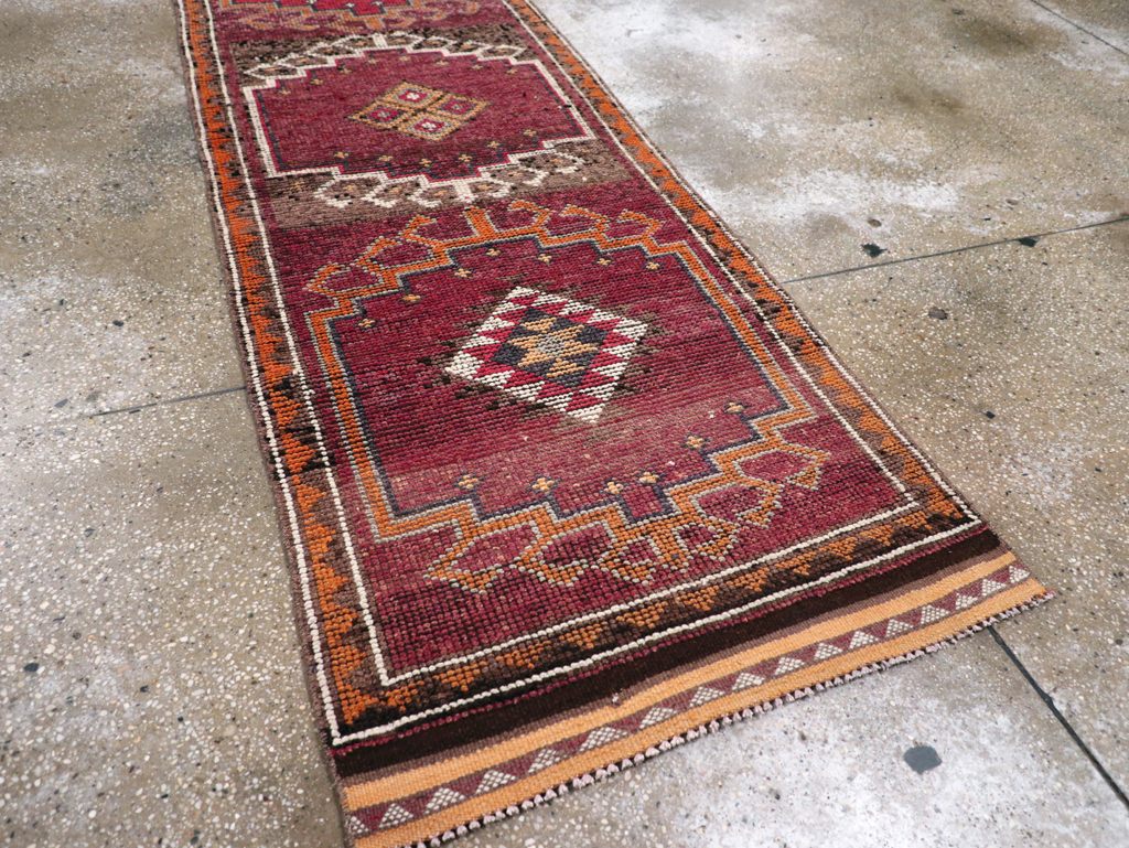 Vintage Turkish Anatolian Runner, No.31010 - Galerie Shabab