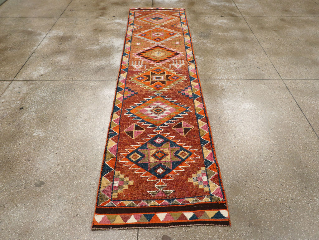 Vintage Turkish Anatolian Runner, No.31011 - Galerie Shabab