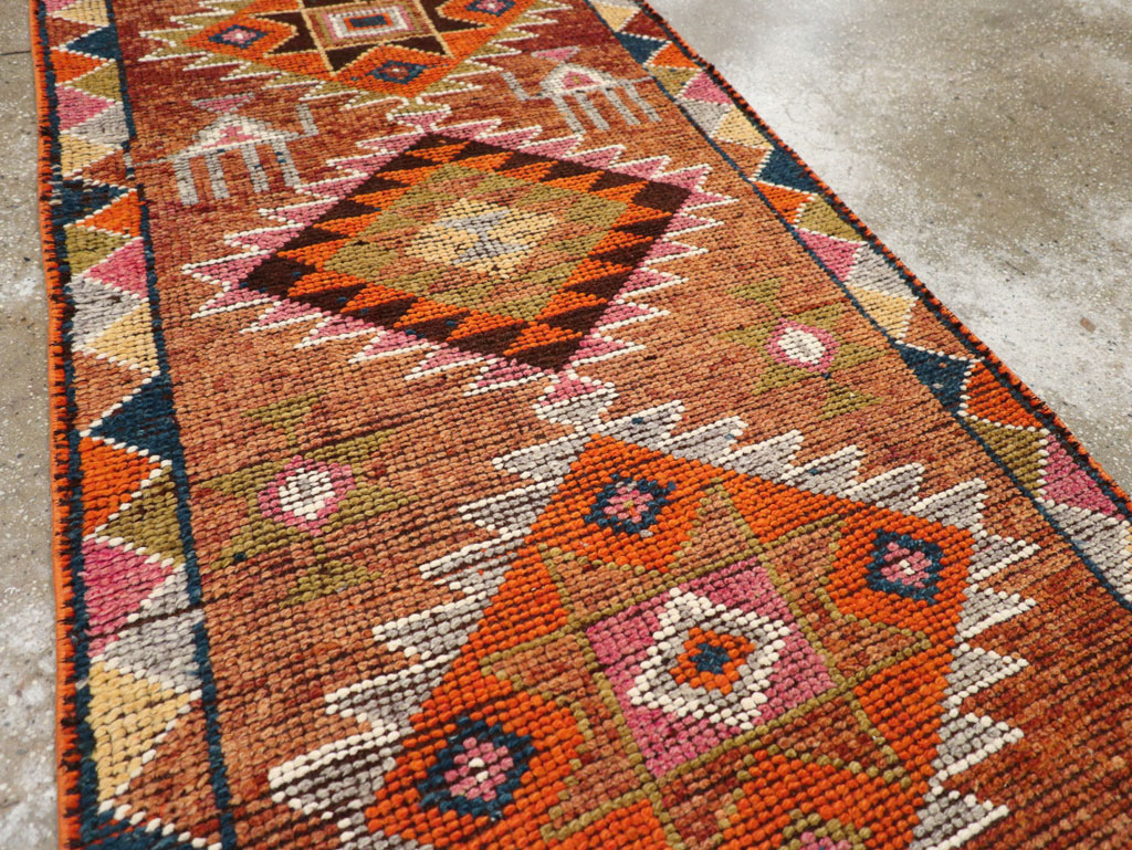 Vintage Turkish Anatolian Runner, No.31011 - Galerie Shabab