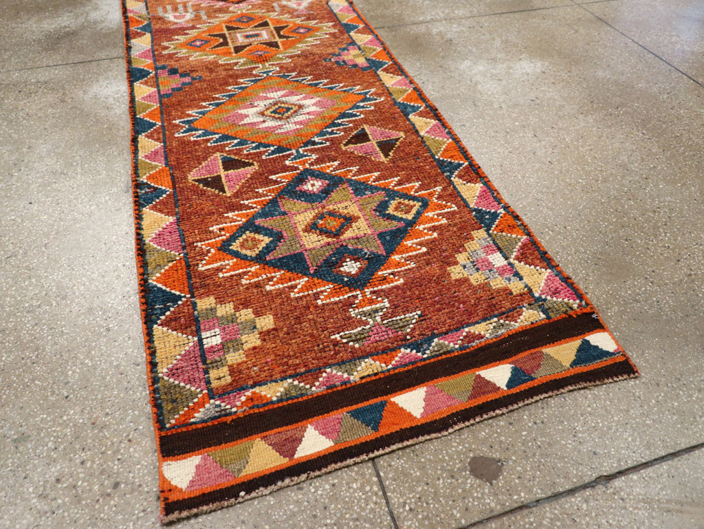 Vintage Turkish Anatolian Runner, No.31011 - Galerie Shabab
