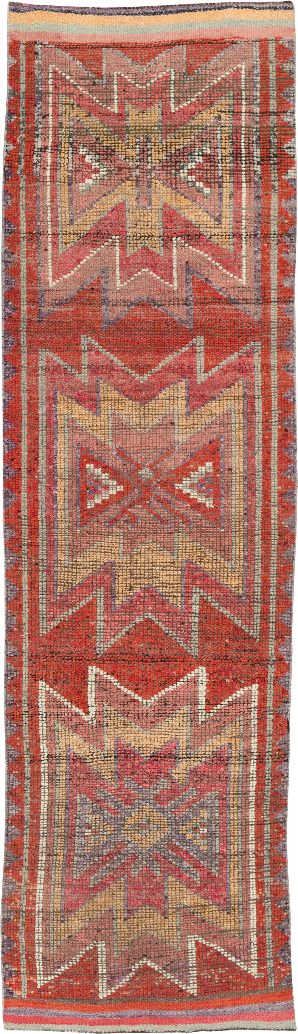 Vintage Turkish Anatolian Tribal Runner, No.31012 - Galerie Shabab