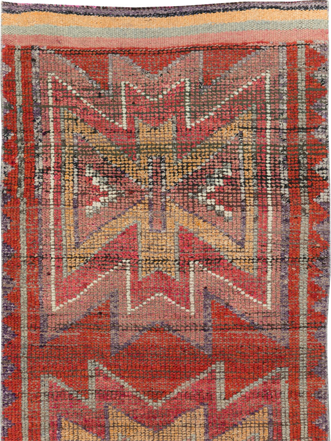 Vintage Turkish Anatolian Tribal Runner, No.31012 - Galerie Shabab