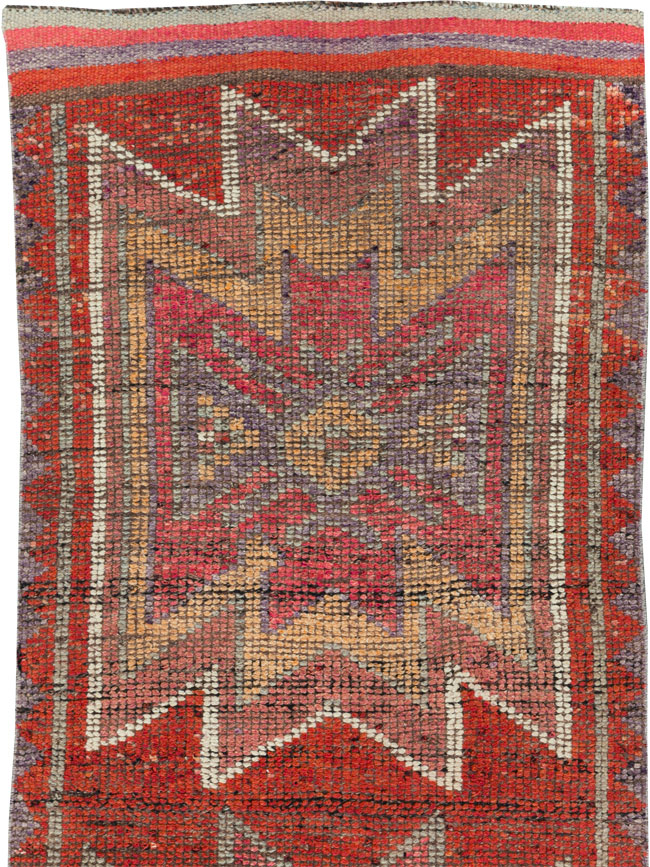 Vintage Turkish Anatolian Tribal Runner, No.31012 - Galerie Shabab