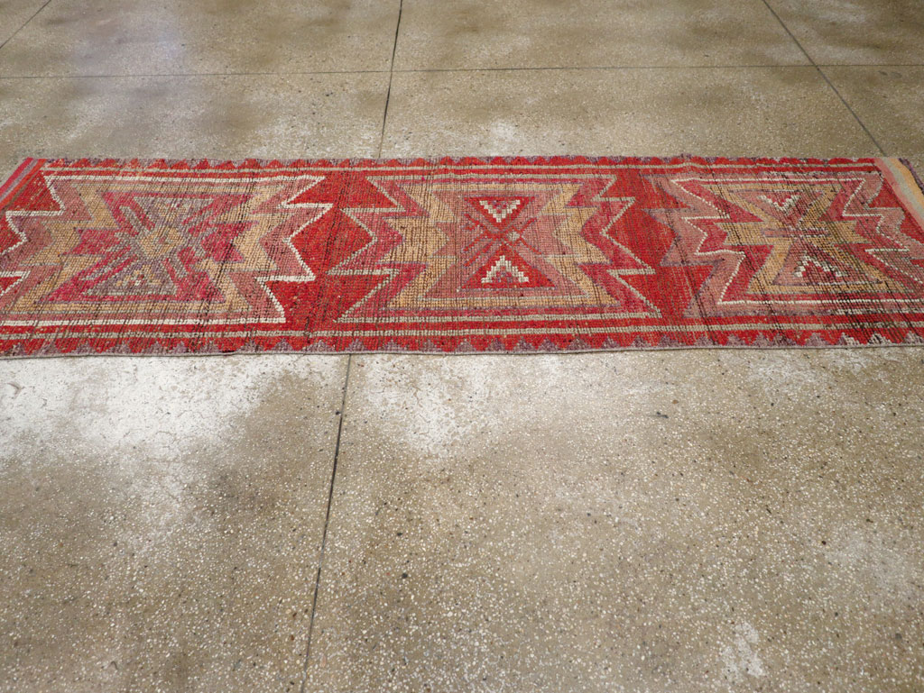 Vintage Turkish Anatolian Tribal Runner, No.31012 - Galerie Shabab