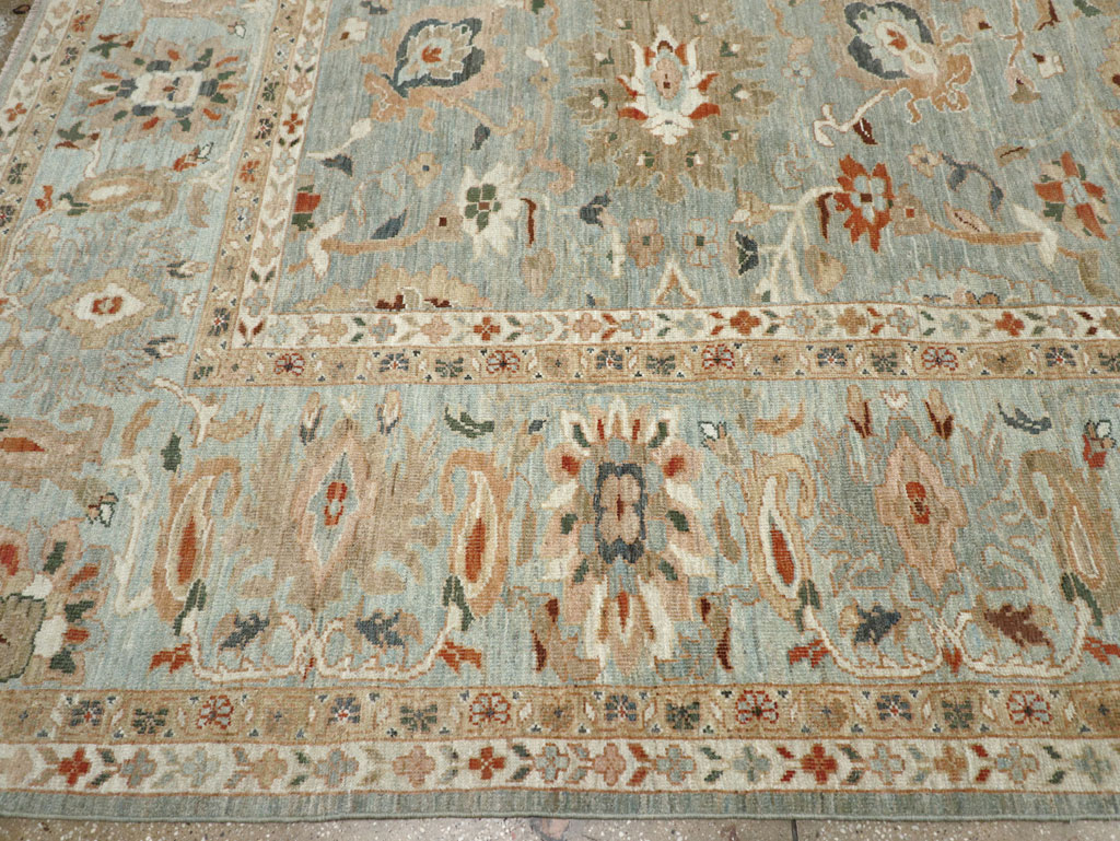 Modern Persian Sultanabad Room Size Carpet, No.31014 - Galerie Shabab