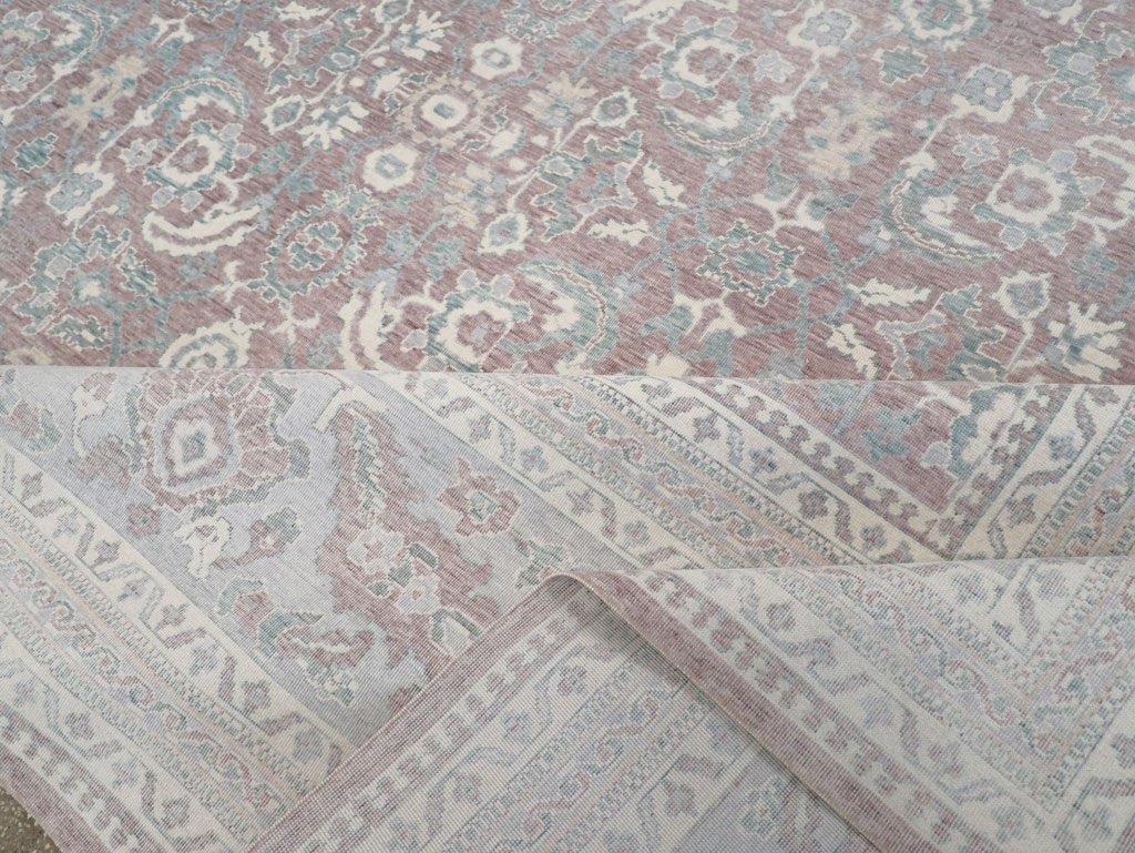Persian Dorokhsh Inspired Modern Turkish Room Size Carpet, No.31022 - Galerie Shabab