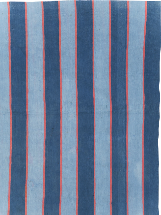 Vintage Indian Flatweave Dhurrie Square Rug, No.31023 - Galerie Shabab