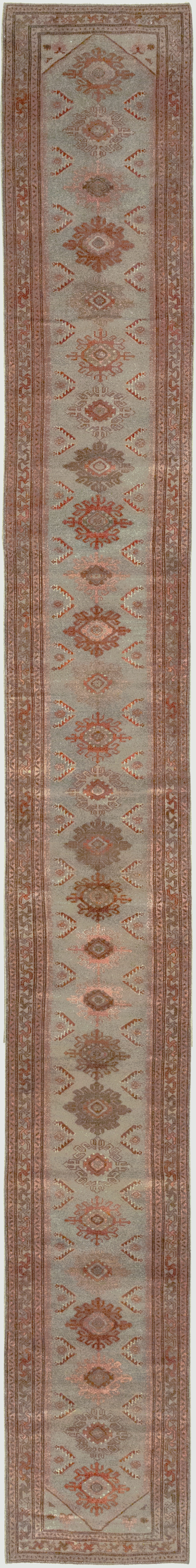Vintage Persian Malayer Runner, No.31024 - Galerie Shabab