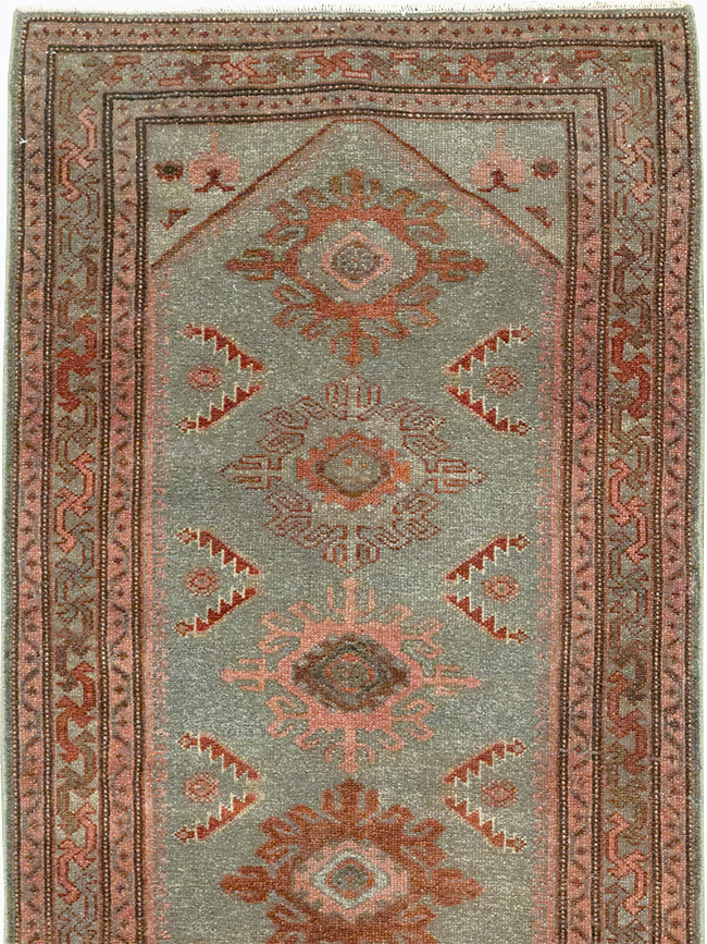 Vintage Persian Malayer Runner, No.31024 - Galerie Shabab