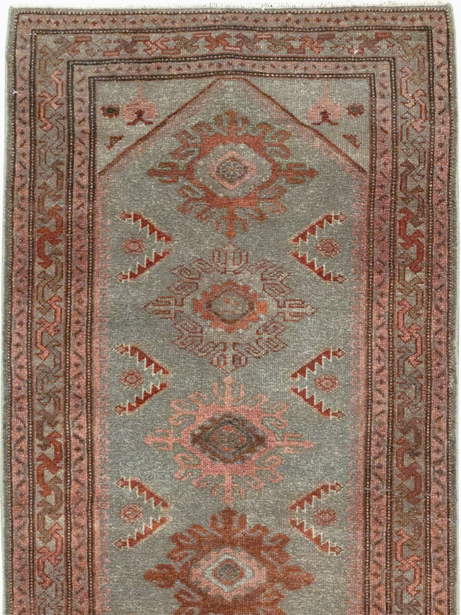 Vintage Persian Malayer Runner, No.31024 - Galerie Shabab