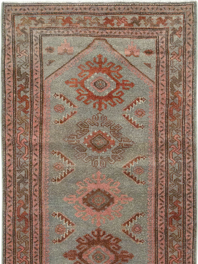 Vintage Persian Malayer Runner, No.31024 - Galerie Shabab