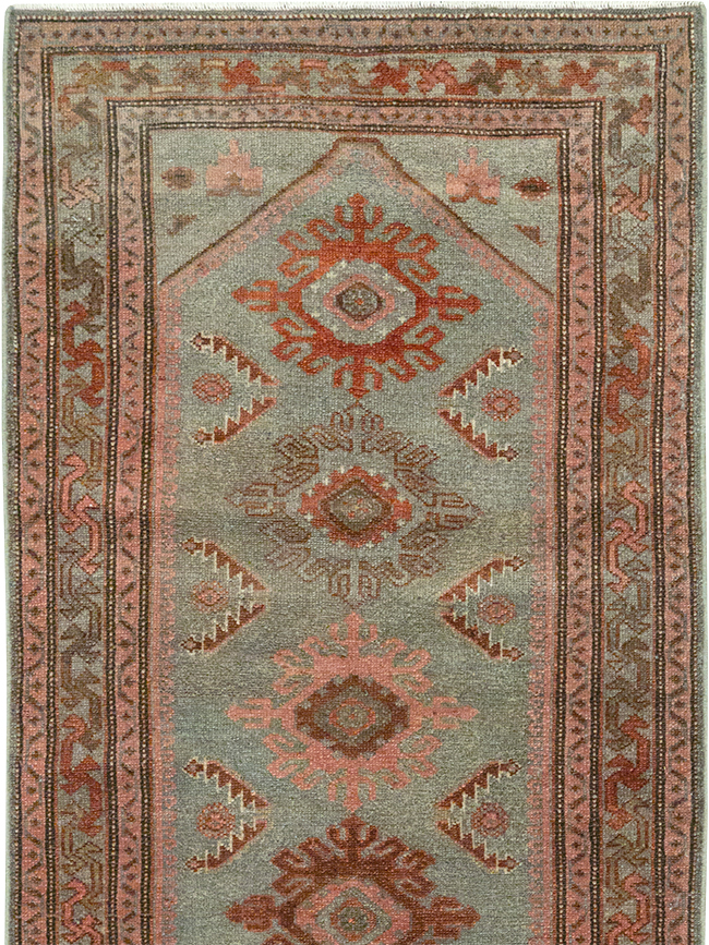 Vintage Persian Malayer Runner, No.31024 - Galerie Shabab