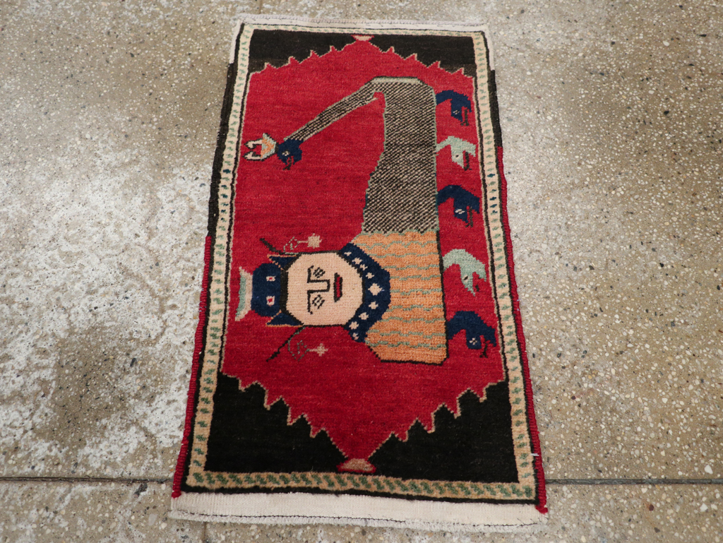 Vintage Anatolian Pictorial Rug, No.31026 - Galerie Shabab