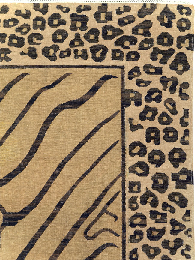 Modern Turkish Flatweave, No.31031 - Galerie Shabab