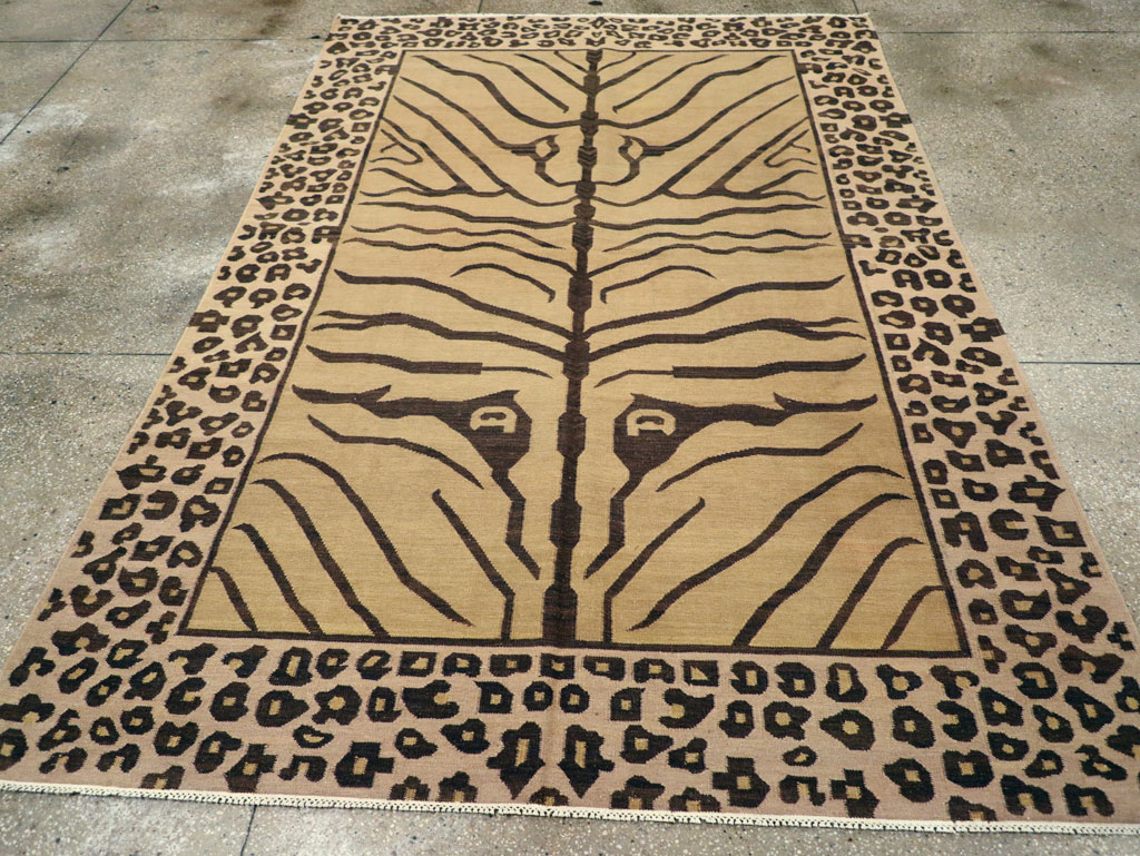 Modern Turkish Flatweave Kilim, No.31031 - Galerie Shabab