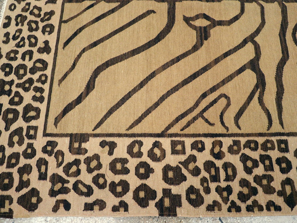 Modern Turkish Flatweave Kilim, No.31031 - Galerie Shabab