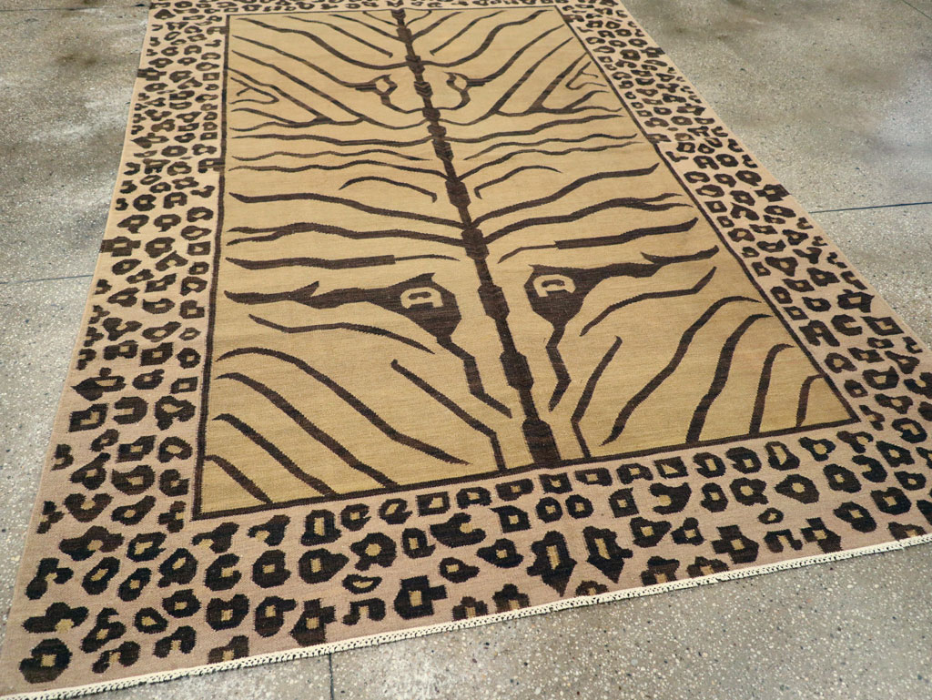 Modern Turkish Flatweave, No.31031 - Galerie Shabab