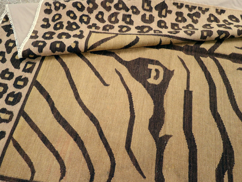 Modern Turkish Flatweave, No.31031 - Galerie Shabab