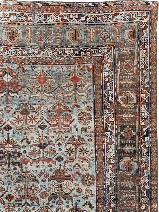 Antique Persian Afshar Small Room Size Carpet, No.31036 - Galerie Shabab