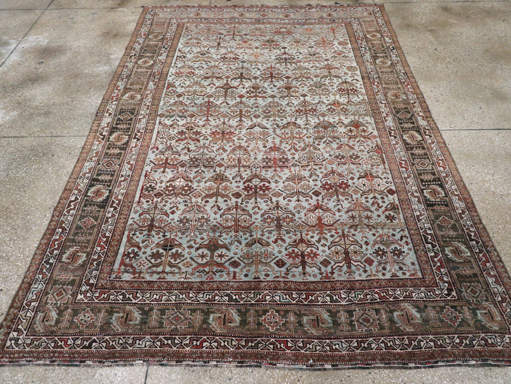 Antique Persian Afshar Small Room Size Carpet, No.31036 - Galerie Shabab
