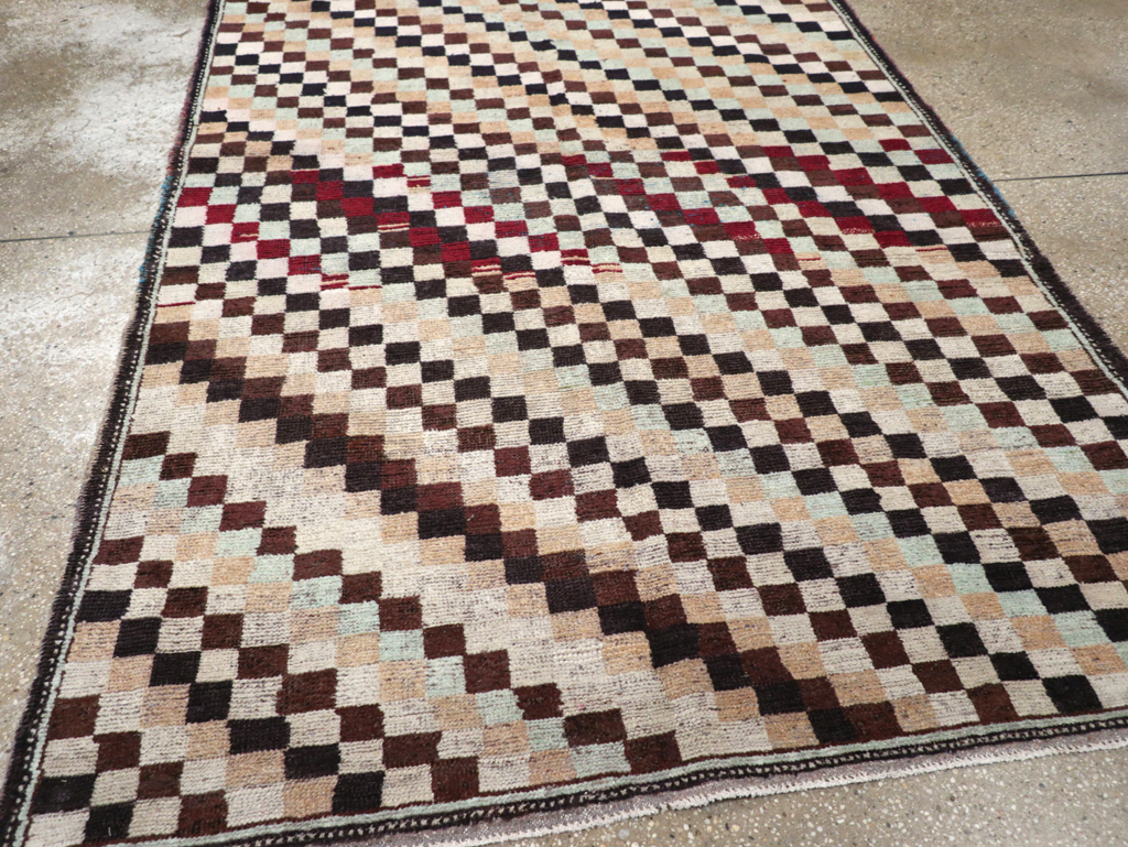 Vintage Turkish Anatolian Accent Carpet, No.31048 - Galerie Shabab