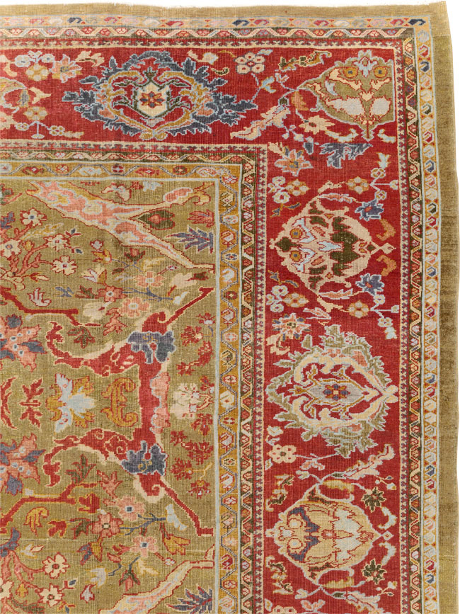 Antique Persian Sultanabad Carpet, No.31052 - Galerie Shabab