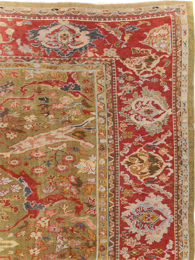 Antique Persian Sultanabad Carpet, No.31052 - Galerie Shabab