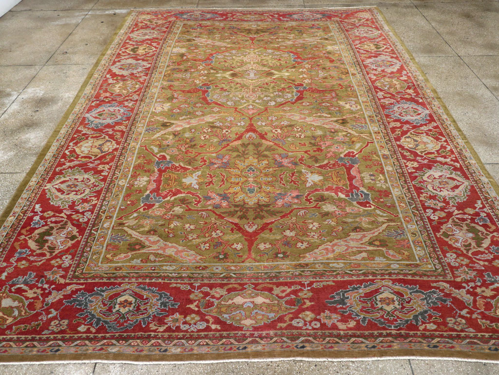 Antique Persian Sultanabad Carpet, No.31052 - Galerie Shabab