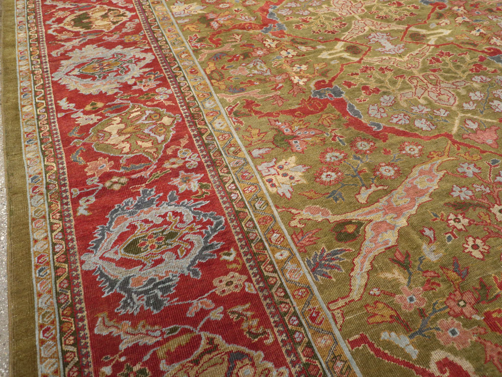 Antique Persian Sultanabad Carpet, No.31052 - Galerie Shabab