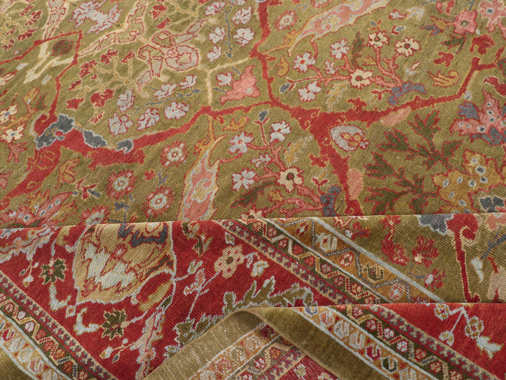 Antique Persian Sultanabad Carpet, No.31052 - Galerie Shabab