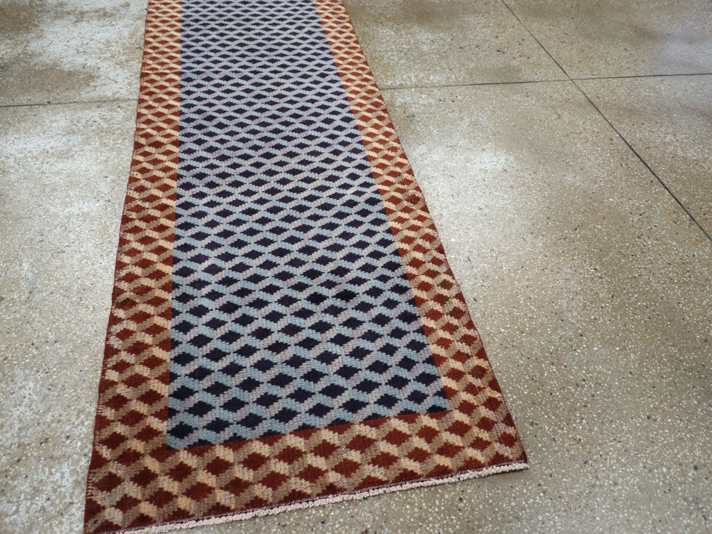 Vintage Turkish Anatolian Runner, No.31056 - Galerie Shabab